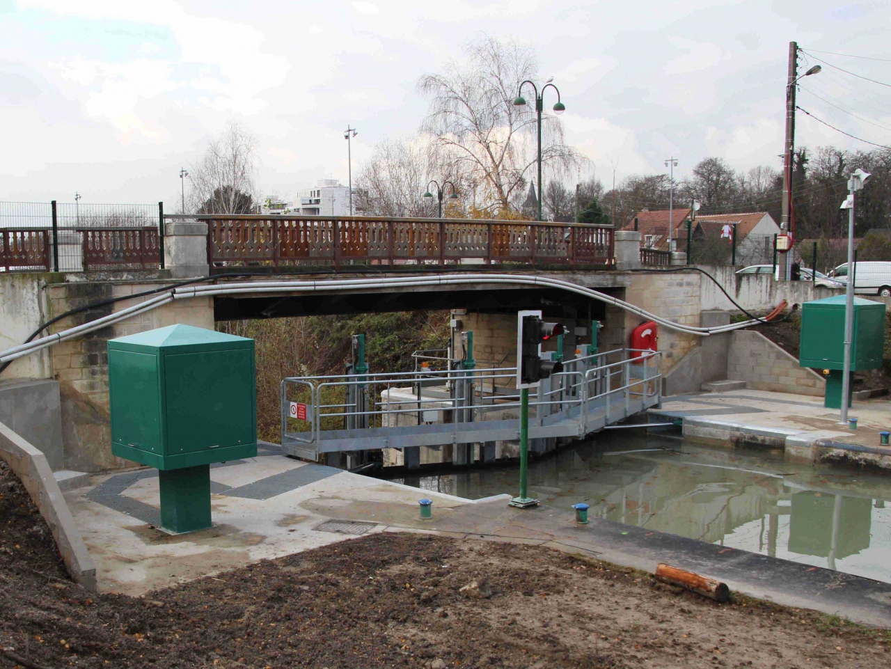 Rénovation des têtes des Ecluses de Neuilly et Lesches