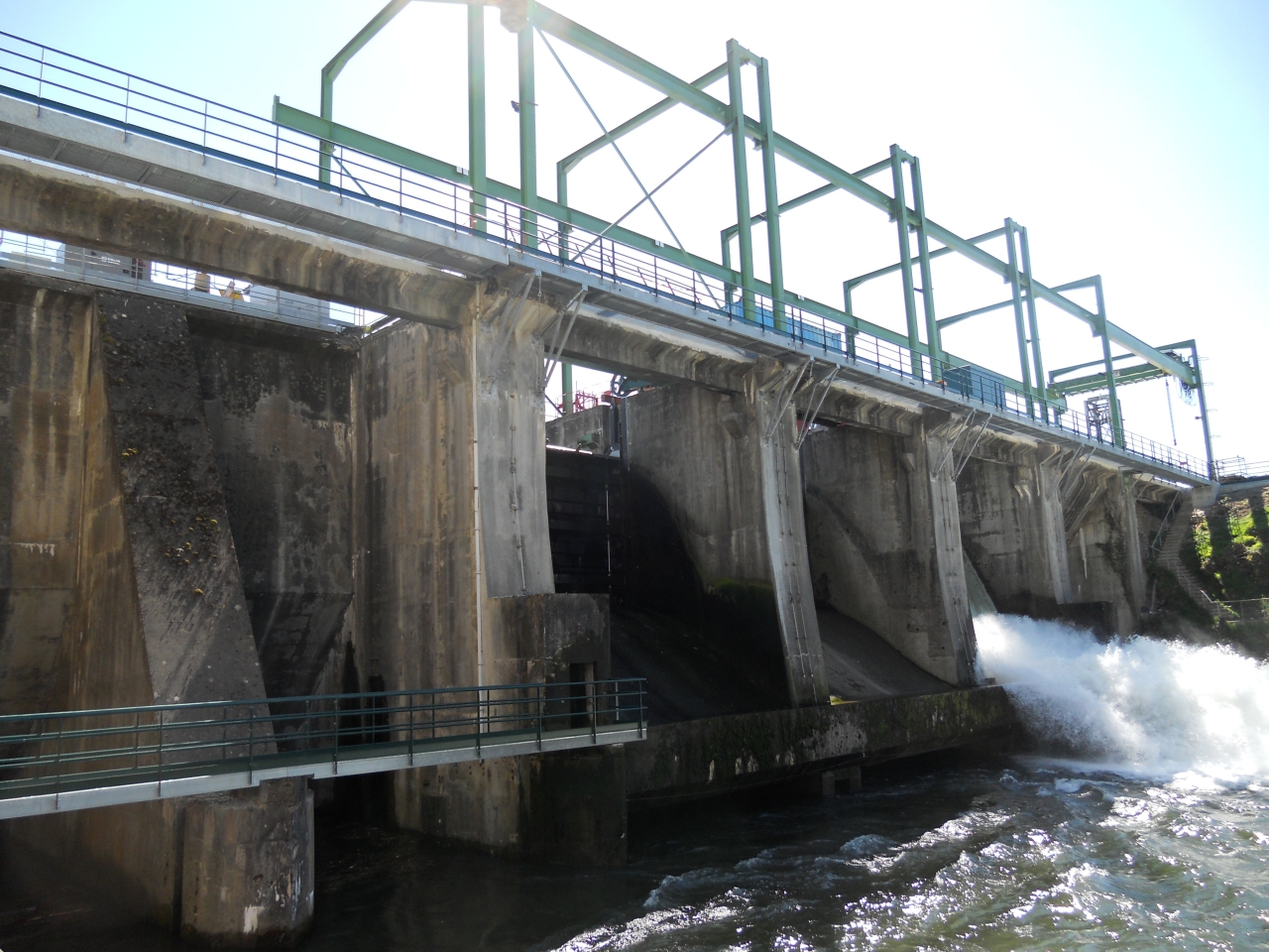 Remplacement de Vannes wagon d’un barrage hydroélectrique