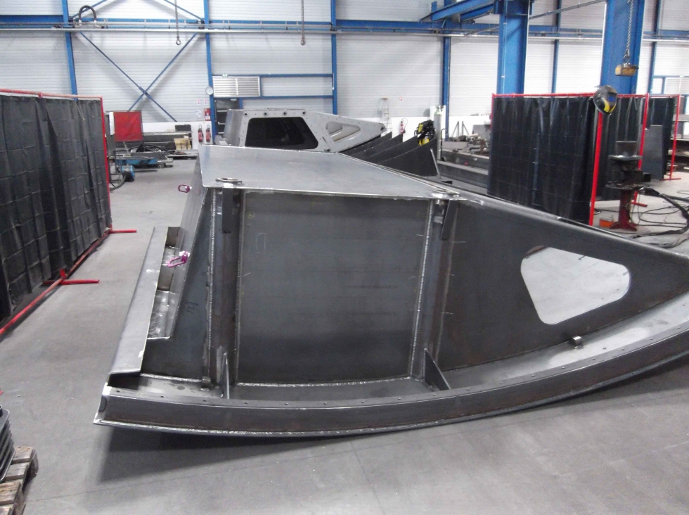 PHOTO N°2   FABRICATION VANNE N°1